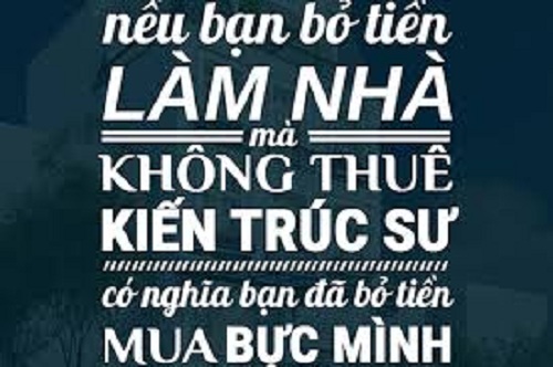 Khó khăn nếu thiết kế nhà một mình