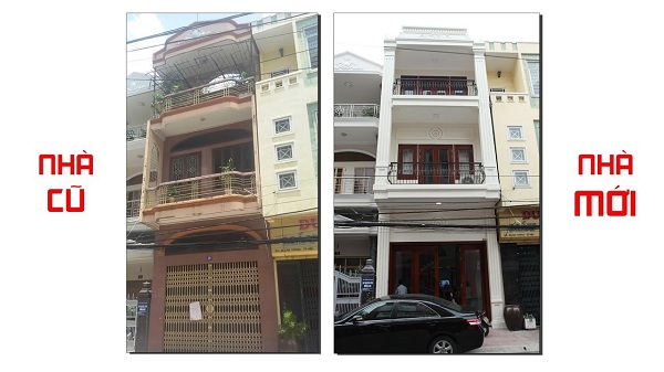 Cải tạo nhà 3 tầng cũ phục vụ nhu cầu kinh doanh